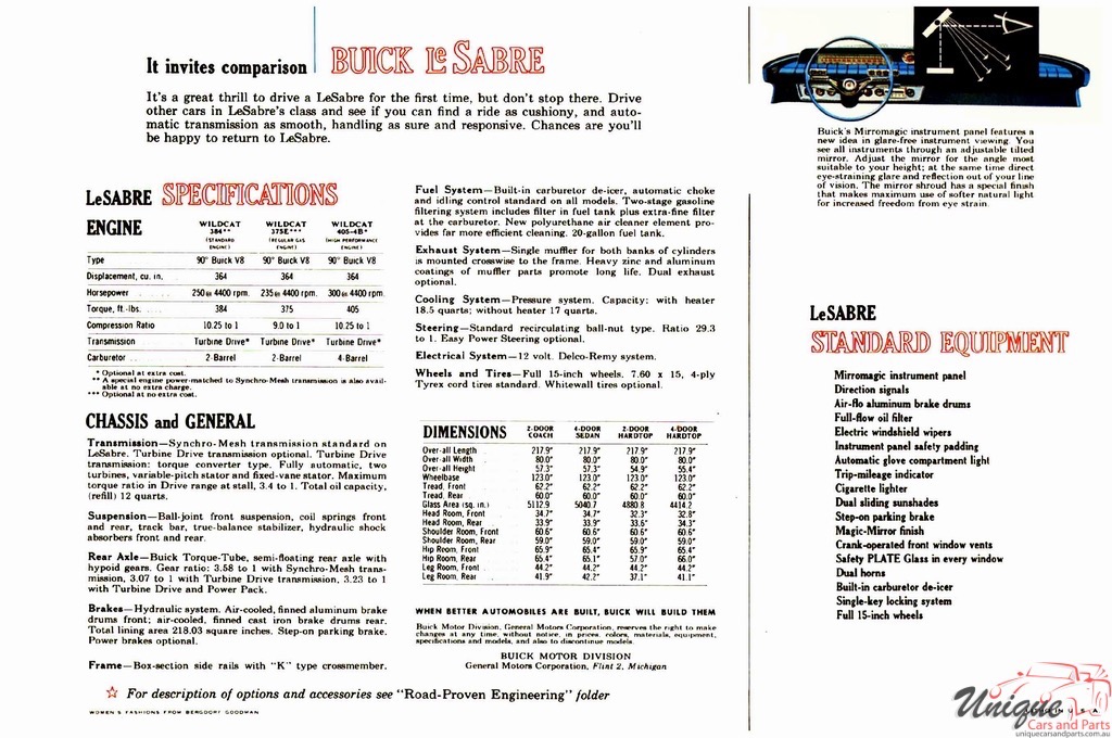1960 Buick Portfolio Page 14